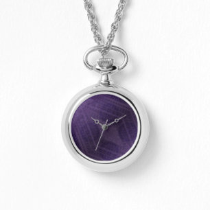 Montre Acceptation   Médaillons de méditation violette