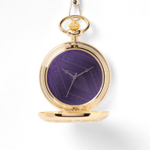 Montre Acceptation Motif Boho violet écectique
