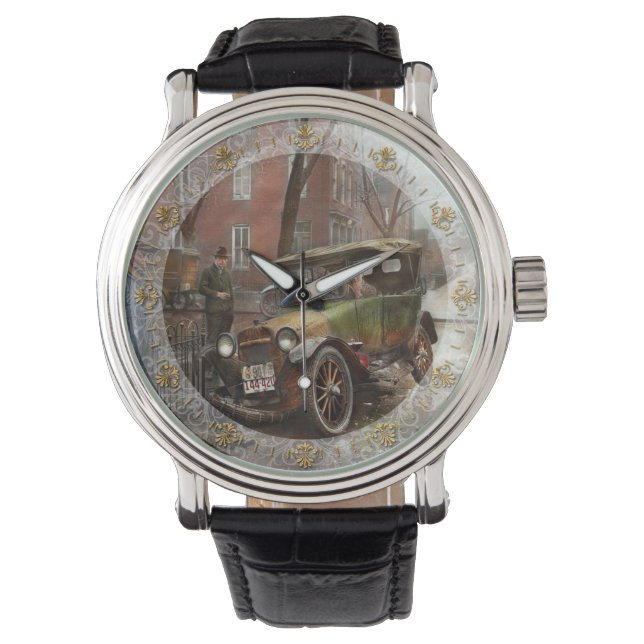Montre Accident automobile - Veille sur glace 1921 (devant)