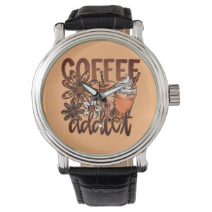 Montre Accro au Café Amateur de Café Mignon