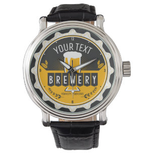 Montre Accueil personnalisé Brasserie artisanale bar à bi