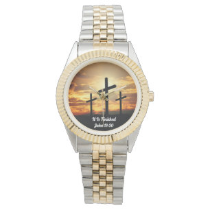 Montre Achèvement divin : 'C'Est Terminé' Femmes Regardez