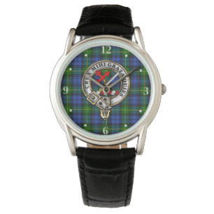 Montre Adam Clan Badge & Tartan