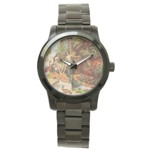 Montre Adam Et Eve Dans La Garde Du Jardin