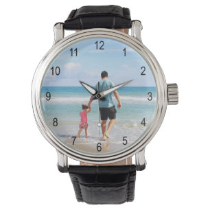 Montre Add Your Own Photo ou texte