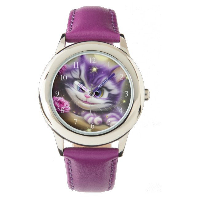 Montre Adorable Cheshire Kitten (devant)