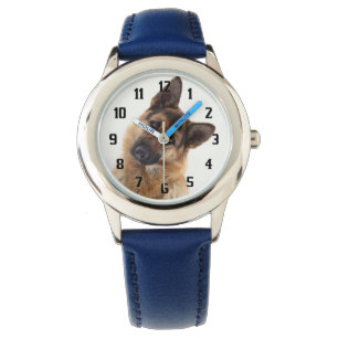 Montre Adorable funny german shepherd portrait