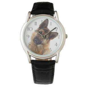 Montre Adorable funny german shepherd portrait