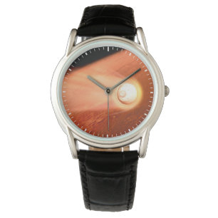 Montre Aérocoque Avec Perpersévérance Rover Descente Vers