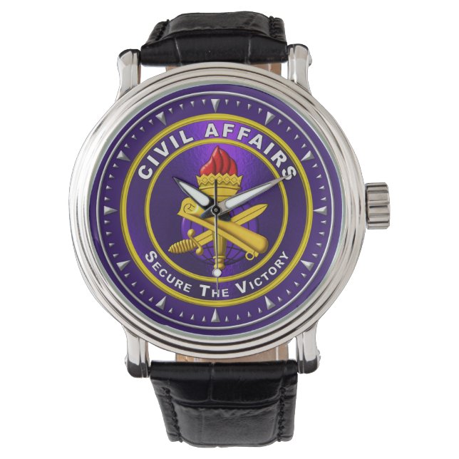 Montre Affaires civiles (devant)