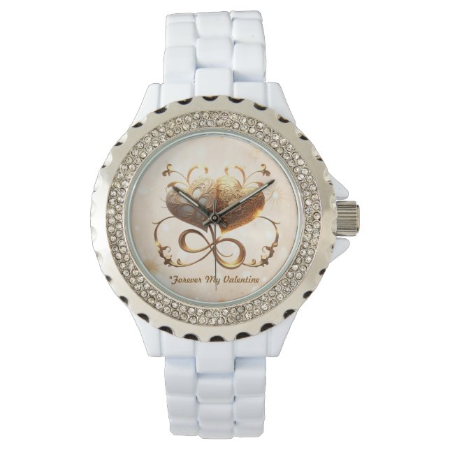 Montre "Affection de Teinte Dorée" (devant)