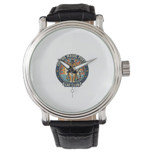 Montre Affiche Magie de Cirque Chat Mignon Design - Cirqu