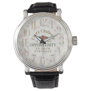 Montre Affirmation « Devenir plus fort »