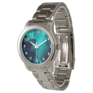 Montre Agate Bleu de Cobalt