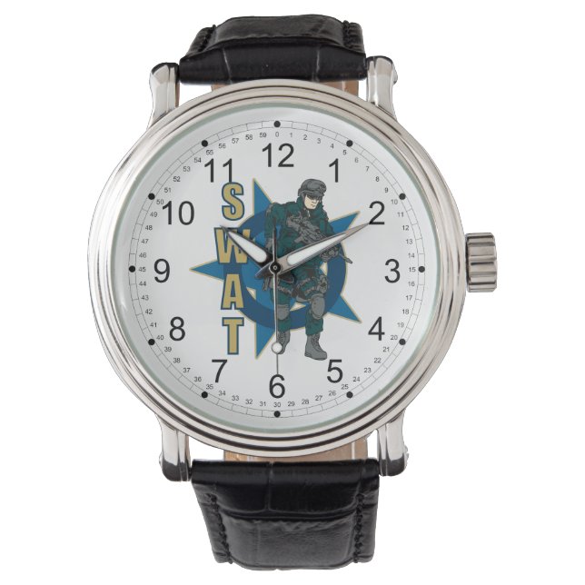 Montre Agent de police SWAT (devant)