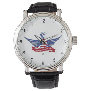 Montre aigle américain