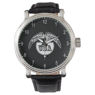Montre Aigle blanc américain