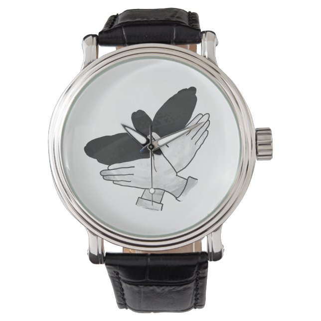 Montre Aigle de silhouette (devant)
