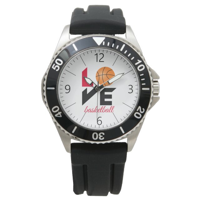 Montre Aimer le basket-ball (devant)