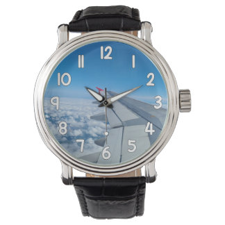 Montre Airplane Wing Wrist Watch – Blue Sky Travel Aviati
