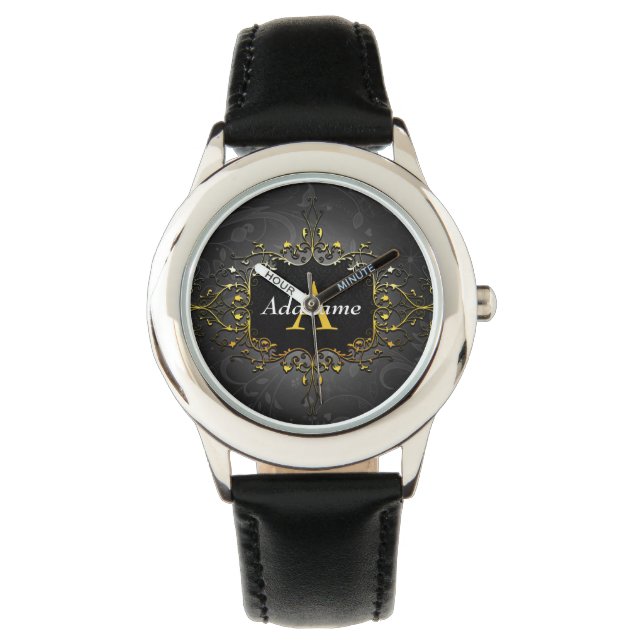 Montre Ajouter votre nom et votre initiale (devant)