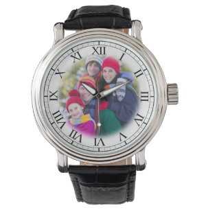 Montre Ajouter votre Portrait de famille amusant Personna