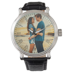 Montre Ajouter votre propre photo de famille ou toute aut