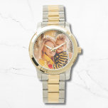 Montre Ajouter votre propre photo | MODÈLE<br><div class="desc">Ajoutez Votre Propre Montre Modèle photo Femme. Concevez les vôtres. Ajoutez une photo, un design ou un logo pour votre produit unique. Cliquez simplement sur "Personnaliser ce modèle" pour commencer. Parfait pour toutes les occasions comme la fête des mères, l'anniversaire, Noël, les fêtes, la fête des grands-parents et plus encore....</div>