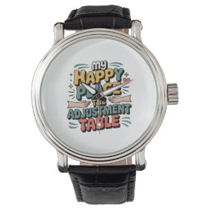 Montre Ajustement Chiropratique Félicité pour le Soulagem