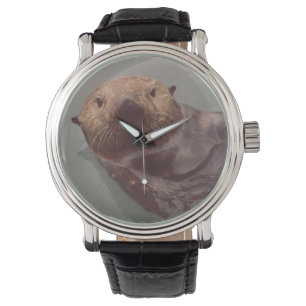 Montre Alaska Otter Photo Conçu Elegant Watch