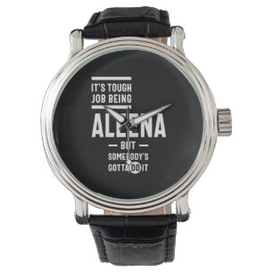 Montre Aleena Nom personnalisé Anniversaire