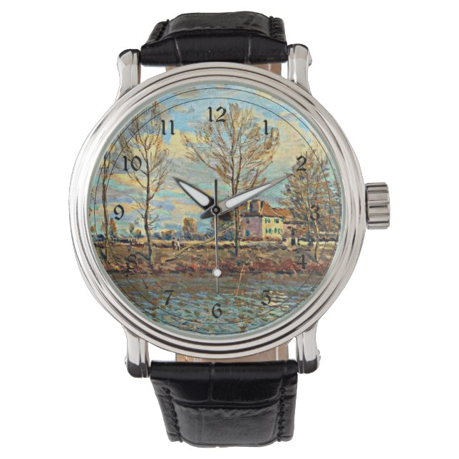 Montre Alfred Sisley art - Grand Jatte, (devant)