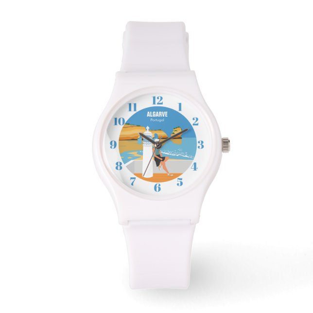 Montre Algarve plage fille voyage vintage style (Recto)