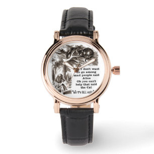 Montre Alice au pays des merveilles ; Chat de Cheshire