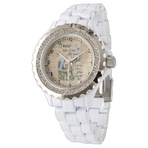 Montre Alice au pays des merveilles Citation Dictionnaire