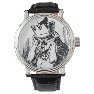 Montre Alice vintage au pays des merveilles, Alice avec C