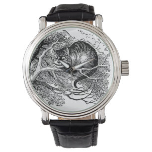 Montre Alice vintage au pays des merveilles, Cheshire Cat