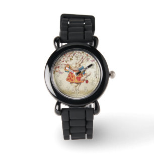 Montre Alice Wonderland White Rabbit Watch