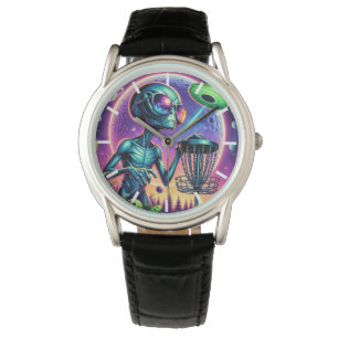 Montre Alien et disque volant Saucer de golf