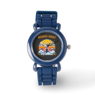 Montre Alien Sunset esthétique   Coucher de soleil Alien 