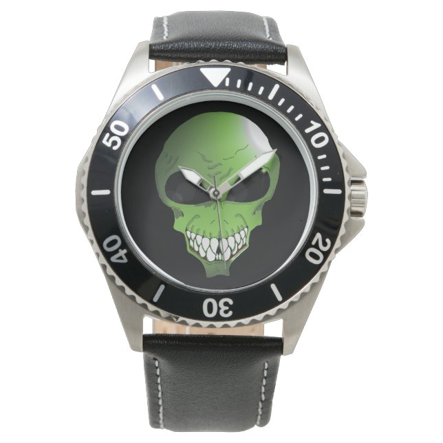 Montre alien verte (devant)