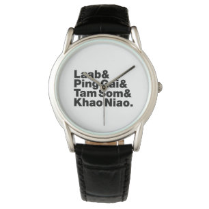 Montre Alimentation de la rue laotienne