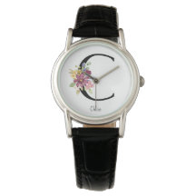 Alphabet Fleur Sauvage C Watch