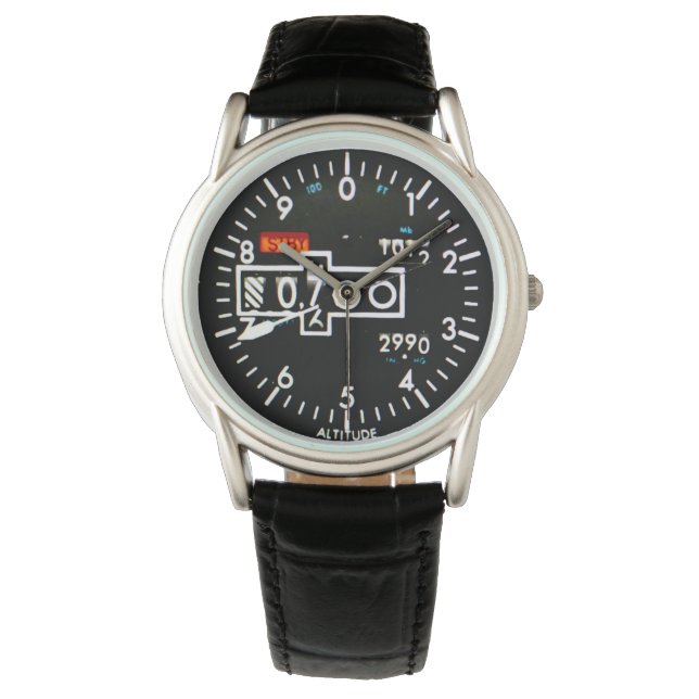 Montre Altimètre d'Aéronef Classique (devant)