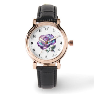 Montre Amants de rose de fantaisie élégante