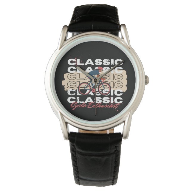 Montre Amateur de vélo (devant)