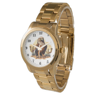 Montre Amateurs d'aigle patriotique occidental
