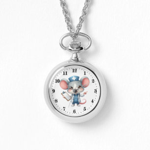 Montre Amateurs de souris mignonnes Infirmière
