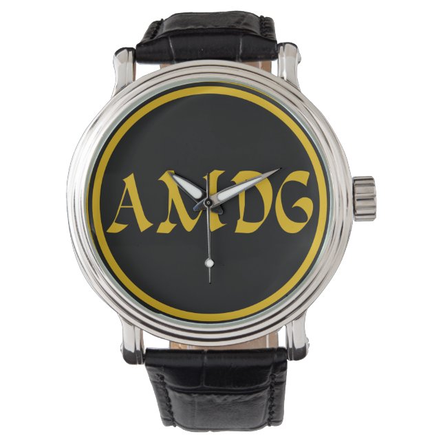 MONTRE AMDG (devant)