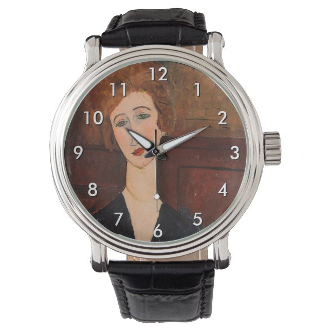 Montre Amedeo Modigliani - Portrait d'une femme (devant)